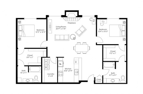 4005 24th Street South 1-3 Beds Apartment for Rent - Photo Gallery 36